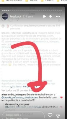 Avaliação de cliente