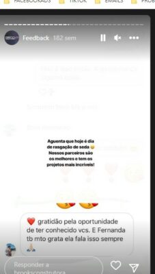 Avaliação de cliente